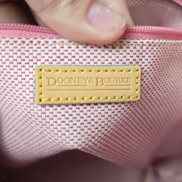 VTG Dooney & Bourke Beach Theme Print Bucket Bag RARE - Picture 11 of 13